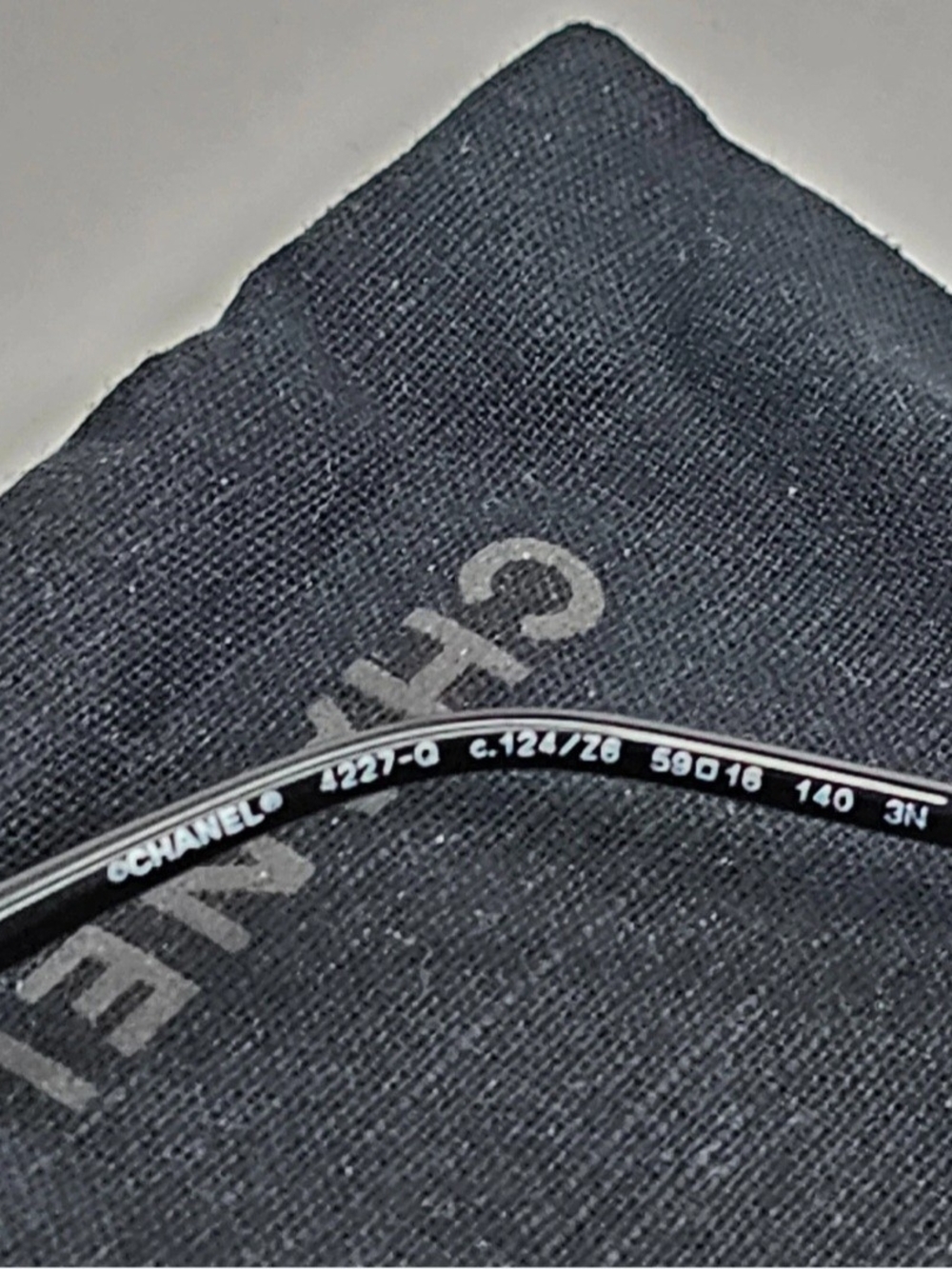 CHANEL Silver Frame Sunglasses with Gray Gradient Lenses - Picture 4 of 6